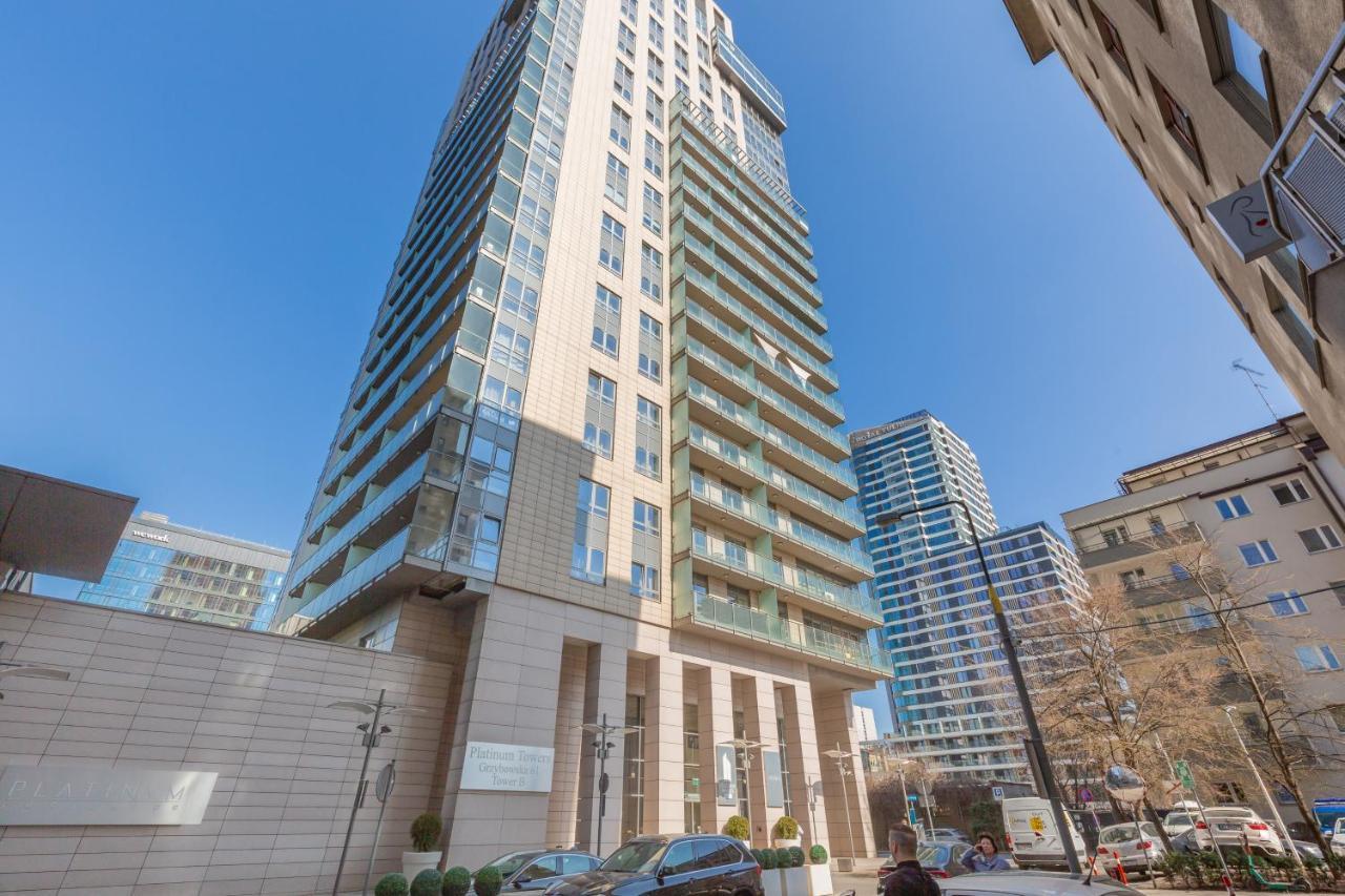 Platinum Towers Apartment With Parking By Renters Prestige Варшава Екстер'єр фото