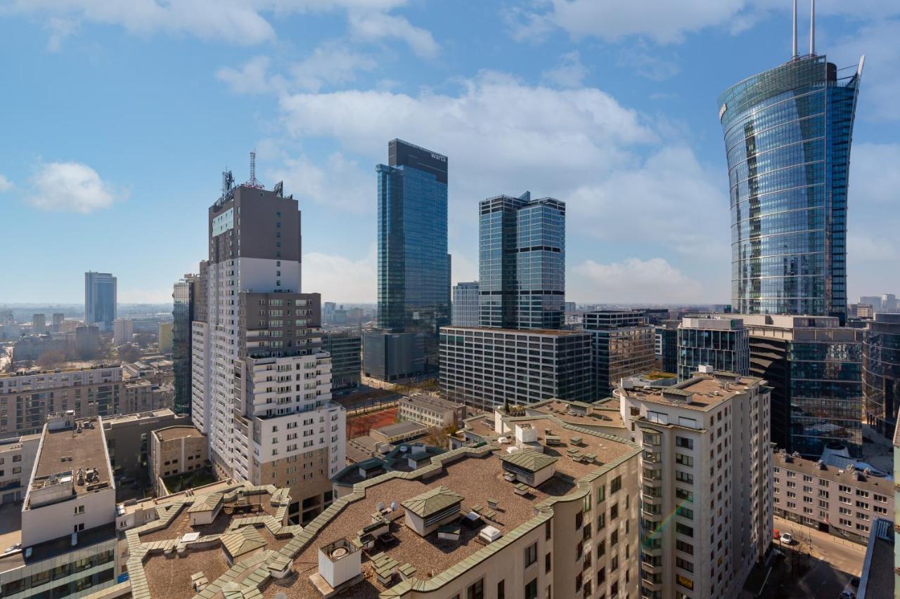 Platinum Towers Apartment With Parking By Renters Prestige Варшава Екстер'єр фото
