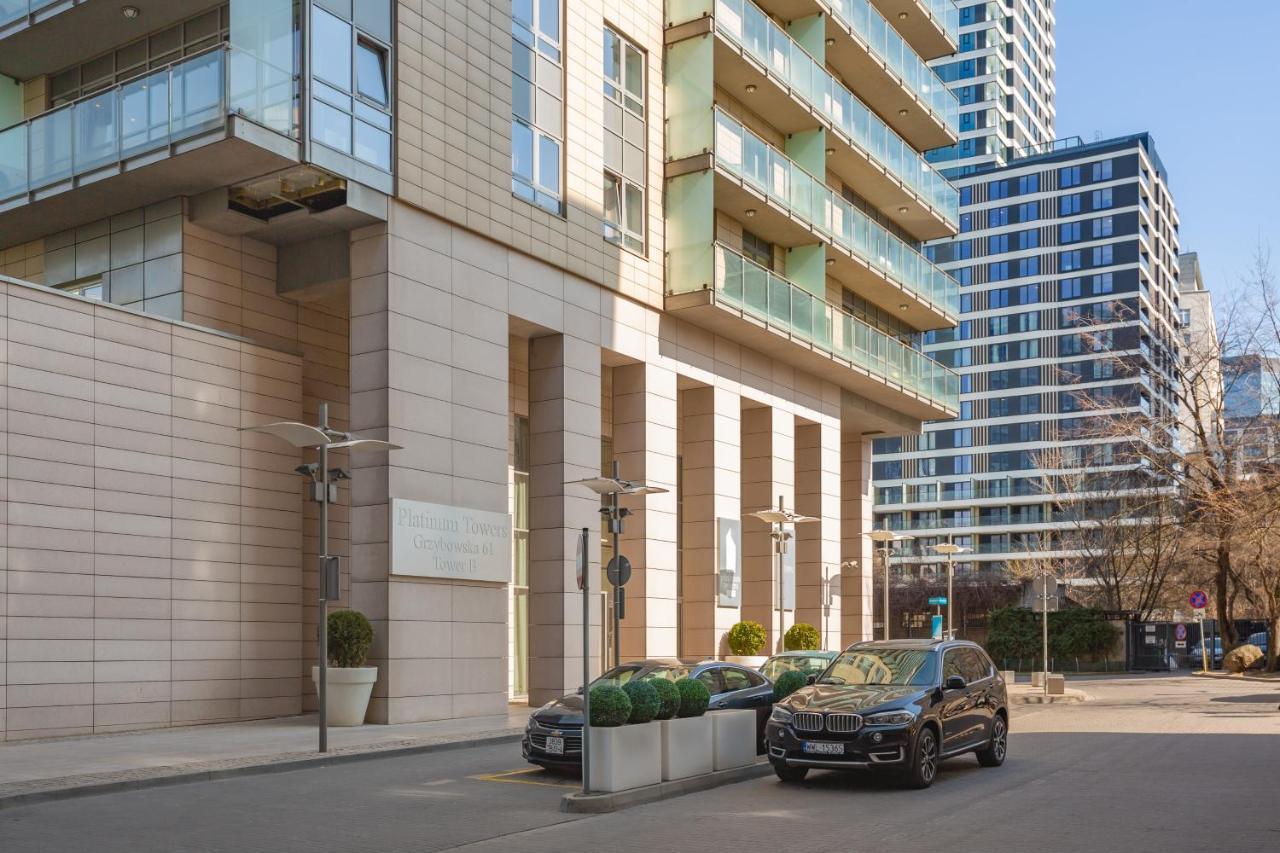 Platinum Towers Apartment With Parking By Renters Prestige Варшава Екстер'єр фото